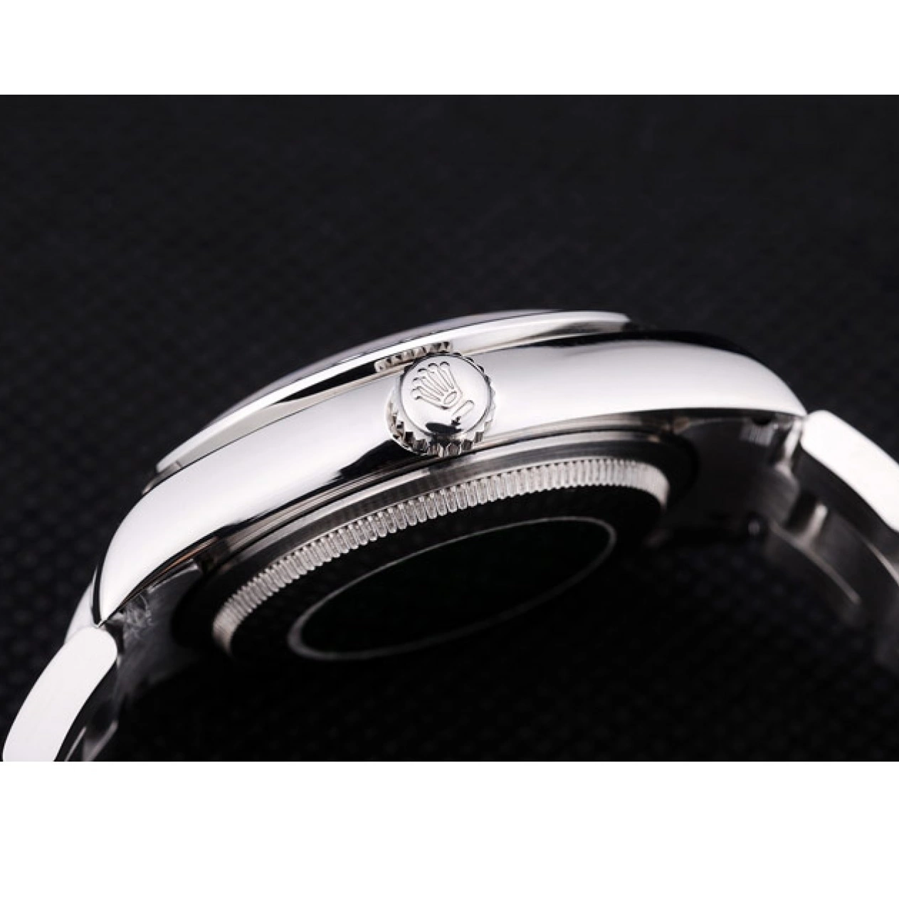 Aaa replica watch Bezel Dial Rolex 7468 Diamond Datejust Silver 0805
